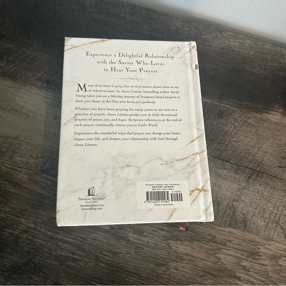 Jesus Listens: Daily Devotional Prayers of Peace, Joy, and Hope - Picture 2 of 5